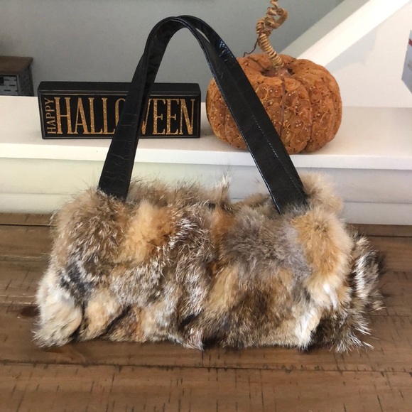 Paolo Masi Handbags - Fox Fur Handbag